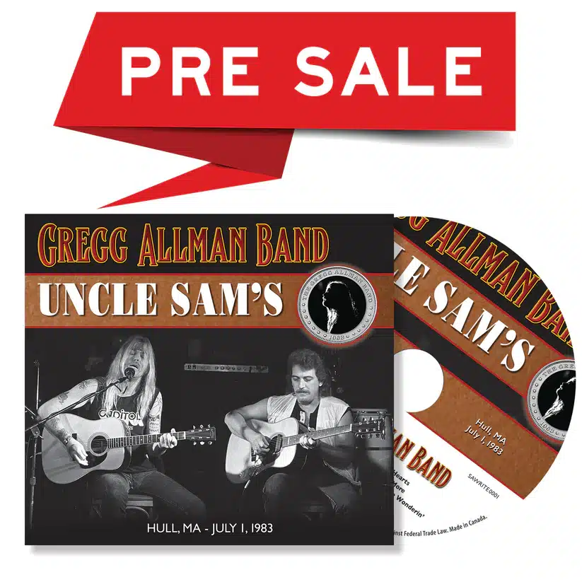 Gregg Allman Band - Unlce Sam's Pre-Sale